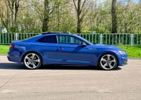 USED 2019 69 AUDI A5 2.0 TDI 40 Black Edition Coupe 2dr Diesel S Tronic Euro 6 (s/s) (190 ps) PAN ROOF - 2 KEYS + BLACK ED !!