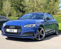 USED 2019 69 AUDI A5 2.0 TDI 40 Black Edition Coupe 2dr Diesel S Tronic Euro 6 (s/s) (190 ps) PAN ROOF - 2 KEYS + BLACK ED !!