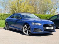 USED 2019 69 AUDI A5 2.0 TDI 40 Black Edition Coupe 2dr Diesel S Tronic Euro 6 (s/s) (190 ps) PAN ROOF - 2 KEYS + BLACK ED !!