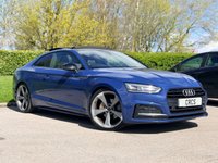 USED 2019 69 AUDI A5 2.0 TDI 40 Black Edition Coupe 2dr Diesel S Tronic Euro 6 (s/s) (190 ps) PAN ROOF - 2 KEYS + BLACK ED !!