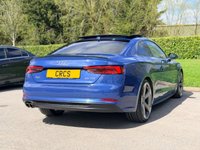 USED 2019 69 AUDI A5 2.0 TDI 40 Black Edition Coupe 2dr Diesel S Tronic Euro 6 (s/s) (190 ps) PAN ROOF - 2 KEYS + BLACK ED !!