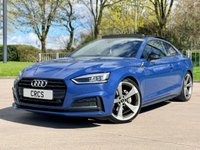 USED 2019 69 AUDI A5 2.0 TDI 40 Black Edition Coupe 2dr Diesel S Tronic Euro 6 (s/s) (190 ps) PAN ROOF - 2 KEYS + BLACK ED !!