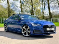 USED 2019 69 AUDI A5 2.0 TDI 40 Black Edition Coupe 2dr Diesel S Tronic Euro 6 (s/s) (190 ps) PAN ROOF - 2 KEYS + BLACK ED !!