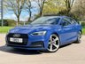 USED 2019 69 AUDI A5 2.0 TDI 40 Black Edition Coupe 2dr Diesel S Tronic Euro 6 (s/s) (190 ps) PAN ROOF - 2 KEYS + BLACK ED !!