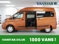 USED 2023 23 FORD TRANSIT CUSTOM 320 2.0 EBL 130 BHP L2 HIGH ROOF TREND AUTOMATIC 9 SEAT MINIBUS AUTOMATIC | AIR CON | CARPLAY | 9 SEATS