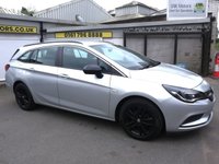 USED 2017 17 VAUXHALL ASTRA 1.6 CDTi ecoFLEX Tech Line Sports Tourer 5dr Diesel Manual Euro 6 (s/s) (110 ps) * FULL HISTORY + BLUETOOTH  *