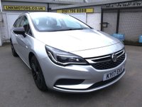 USED 2017 17 VAUXHALL ASTRA 1.6 CDTi ecoFLEX Tech Line Sports Tourer 5dr Diesel Manual Euro 6 (s/s) (110 ps) * FULL HISTORY + BLUETOOTH  *
