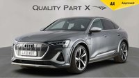 USED 2021 21 AUDI e-tron S Sportback 5dr Electric Auto quattro 95kWh (503 ps) SATNAV, CAMERA, HEATED SEATS