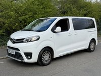 USED 2021 21 TOYOTA PROACE VERSO 1.5D 120BHP EURO 6 9 SEATER L1 H1 SHUTTLE MPV MINI BUS CLIMATE+PRIVACY+1 OWNER+EU6