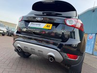 USED 2012 62 FORD KUGA 2.0 TDCi Titanium X SUV Panther Black Diesel Manual 2WD Euro 5 (140 ps) Fantastic 4x4 Panoramic Sunroof Privacy Glass Heated Leather Seats front and rear Parking Sensors