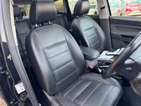 USED 2012 62 FORD KUGA 2.0 TDCi Titanium X SUV Panther Black Diesel Manual 2WD Euro 5 (140 ps) Fantastic 4x4 Panoramic Sunroof Privacy Glass Heated Leather Seats front and rear Parking Sensors