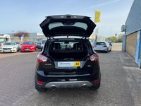USED 2012 62 FORD KUGA 2.0 TDCi Titanium X SUV Panther Black Diesel Manual 2WD Euro 5 (140 ps) Fantastic 4x4 Panoramic Sunroof Privacy Glass Heated Leather Seats front and rear Parking Sensors
