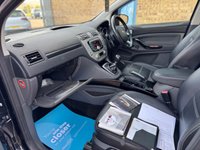 USED 2012 62 FORD KUGA 2.0 TDCi Titanium X SUV Panther Black Diesel Manual 2WD Euro 5 (140 ps) Fantastic 4x4 Panoramic Sunroof Privacy Glass Heated Leather Seats front and rear Parking Sensors