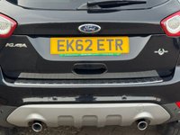 USED 2012 62 FORD KUGA 2.0 TDCi Titanium X SUV Panther Black Diesel Manual 2WD Euro 5 (140 ps) Fantastic 4x4 Panoramic Sunroof Privacy Glass Heated Leather Seats front and rear Parking Sensors