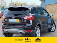 USED 2012 62 FORD KUGA 2.0 TDCi Titanium X SUV Panther Black Diesel Manual 2WD Euro 5 (140 ps) Fantastic 4x4 Panoramic Sunroof Privacy Glass Heated Leather Seats front and rear Parking Sensors