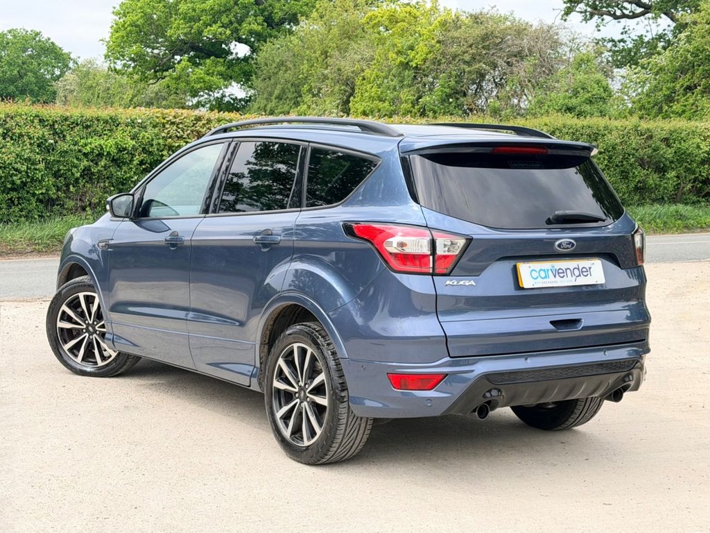 USED 2019 19 FORD KUGA 2.0 TDCi ST-Line SUV 5dr Diesel Powershift Euro 6 (120 ps) 6 Services|R.F Sensors|SatNav|Apple CarPlay/Android Auto|Heated Seats|