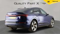 USED 2022 22 AUDI E-TRON 55 Vorsprung Sportback 5dr Electric Auto quattro 95kWh (11kW Charger) (408 ps) 1 OWNER, CAMERA, SUN ROOF
