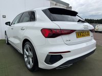 USED 2022 22 AUDI A3 1.5 TFSI 35 S line Sportback 5dr Petrol S Tronic Euro 6 (s/s) (150 ps) 
