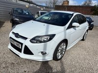 USED 2013 63 FORD FOCUS 1.6T EcoBoost Zetec S Hatchback 5dr Petrol Manual Euro 5 (s/s) (182 ps) SERVICE HISTORY. NICE EXAMPLE