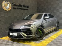 USED 2021 21 LAMBORGHINI URUS 4.0 V8 BiTurbo SUV 5dr Petrol Auto 4WD Euro 6 (650 ps) Genuine "Urban Nero" Conv