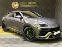 USED 2021 21 LAMBORGHINI URUS 4.0 V8 BiTurbo SUV 5dr Petrol Auto 4WD Euro 6 (650 ps) Genuine "Urban Nero" Conv