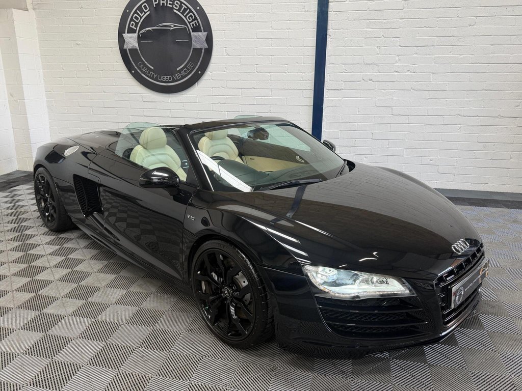 USED 2011 11 AUDI R8 5.2 FSI V10 Spyder R Tronic quattro Euro 4 2dr GREAT COLOUR COMBO