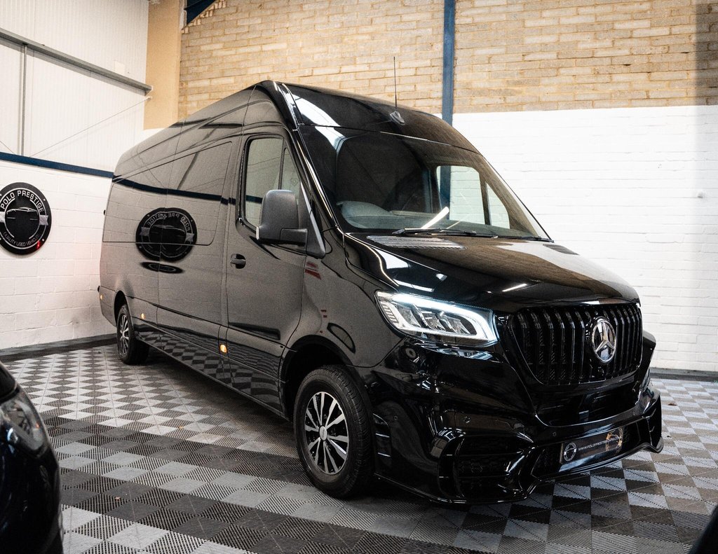 USED 2023 23 MERCEDES-BENZ SPRINTER 2.0 315 CDI Premium G-Tronic RWD L3 H2 Euro 6 (s/s) 5dr DRIVEN JET FORCE 1|RARE|TV'S