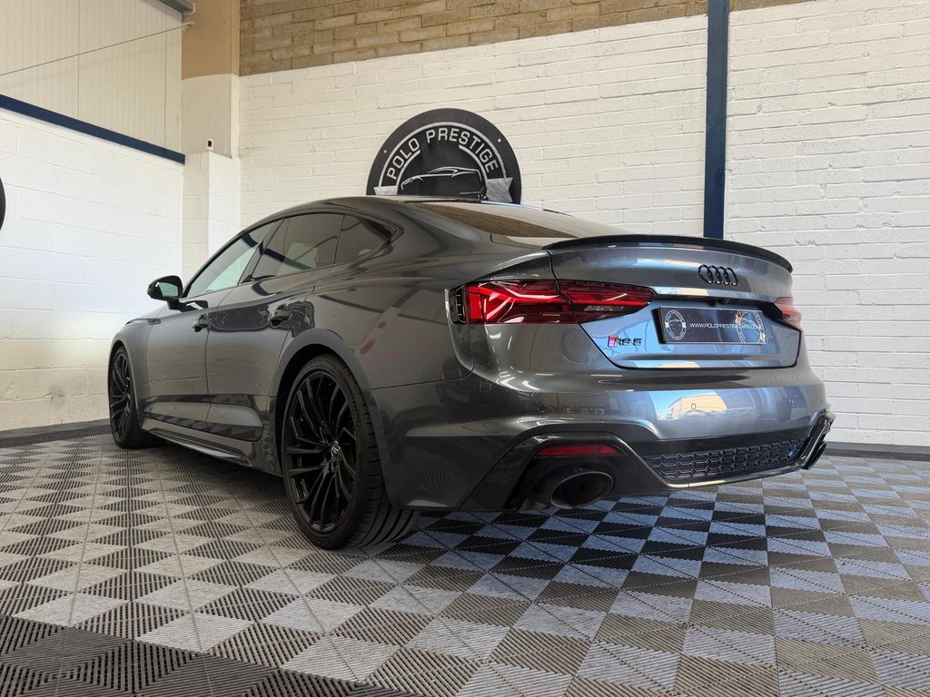 USED 2020 70 AUDI RS5 2.9 TFSI V6 Carbon Black Sportback Tiptronic quattro Euro 6 (s/s) 5dr CARBON|FULL HISTORY|C&S PACK
