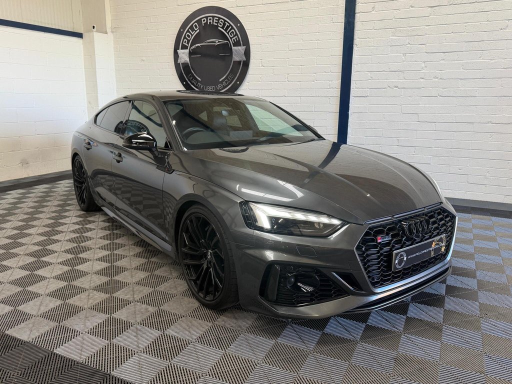USED 2020 70 AUDI RS5 2.9 TFSI V6 Carbon Black Sportback Tiptronic quattro Euro 6 (s/s) 5dr CARBON|FULL HISTORY|C&S PACK