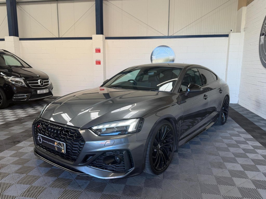 USED 2020 70 AUDI RS5 2.9 TFSI V6 Carbon Black Sportback Tiptronic quattro Euro 6 (s/s) 5dr CARBON|FULL HISTORY|C&S PACK