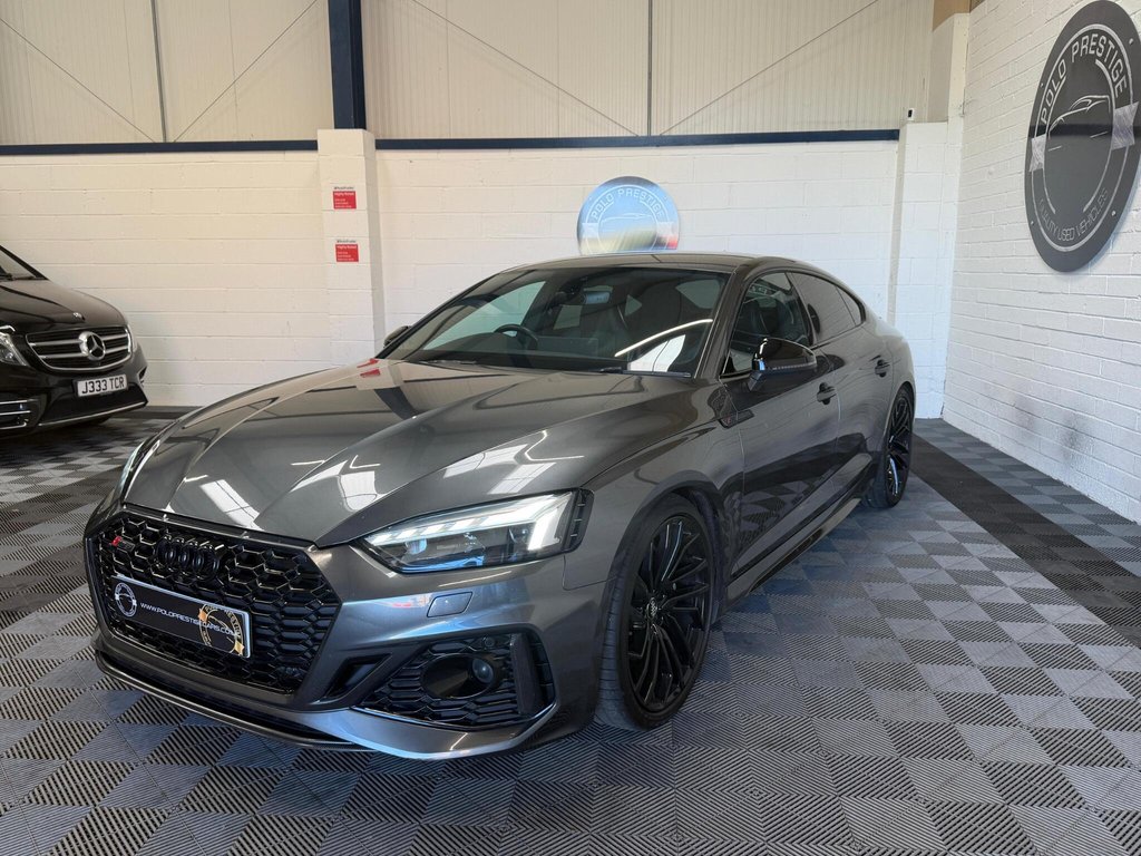 USED 2020 70 AUDI RS5 2.9 TFSI V6 Carbon Black Sportback Tiptronic quattro Euro 6 (s/s) 5dr CARBON|FULL HISTORY|C&S PACK