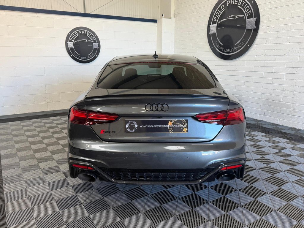 USED 2020 70 AUDI RS5 2.9 TFSI V6 Carbon Black Sportback Tiptronic quattro Euro 6 (s/s) 5dr CARBON|FULL HISTORY|C&S PACK
