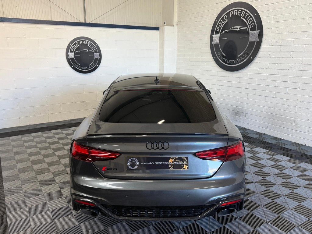 USED 2020 70 AUDI RS5 2.9 TFSI V6 Carbon Black Sportback Tiptronic quattro Euro 6 (s/s) 5dr CARBON|FULL HISTORY|C&S PACK