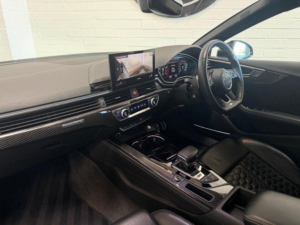 USED 2020 70 AUDI RS5 2.9 TFSI V6 Carbon Black Sportback Tiptronic quattro Euro 6 (s/s) 5dr CARBON|FULL HISTORY|C&S PACK
