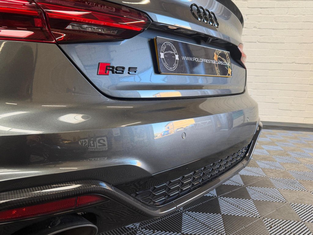 USED 2020 70 AUDI RS5 2.9 TFSI V6 Carbon Black Sportback Tiptronic quattro Euro 6 (s/s) 5dr CARBON|FULL HISTORY|C&S PACK