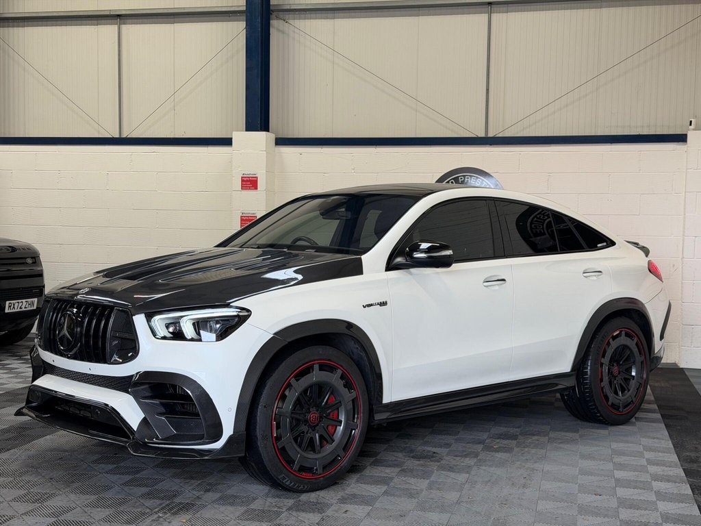 USED 2021 21 MERCEDES-BENZ GLE 4.0 GLE63h V8 BiTurbo MHEV AMG S Coupe 5dr Petrol Hybrid SpdS TCT 4MATIC+ Euro 6 (s/s) (612 ps) BRABUS|STAGE 2|FULL MB HISTORY