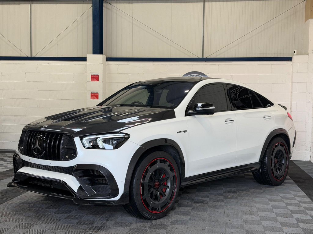 USED 2021 21 MERCEDES-BENZ GLE 4.0 GLE63h V8 BiTurbo MHEV AMG S Coupe 5dr Petrol Hybrid SpdS TCT 4MATIC+ Euro 6 (s/s) (612 ps) BRABUS|STAGE 2|FULL MB HISTORY
