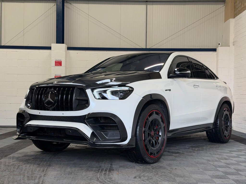 USED 2021 21 MERCEDES-BENZ GLE 4.0 GLE63h V8 BiTurbo MHEV AMG S Coupe 5dr Petrol Hybrid SpdS TCT 4MATIC+ Euro 6 (s/s) (612 ps) BRABUS|STAGE 2|FULL MB HISTORY