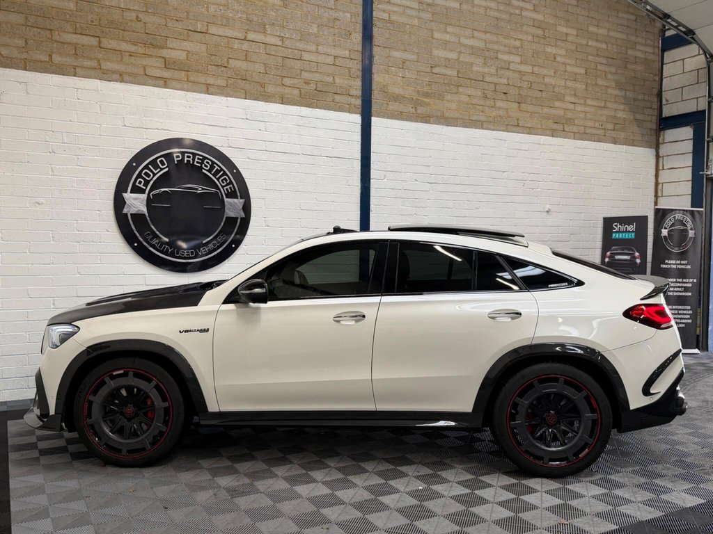 USED 2021 21 MERCEDES-BENZ GLE 4.0 GLE63h V8 BiTurbo MHEV AMG S Coupe 5dr Petrol Hybrid SpdS TCT 4MATIC+ Euro 6 (s/s) (612 ps) BRABUS|STAGE 2|FULL MB HISTORY