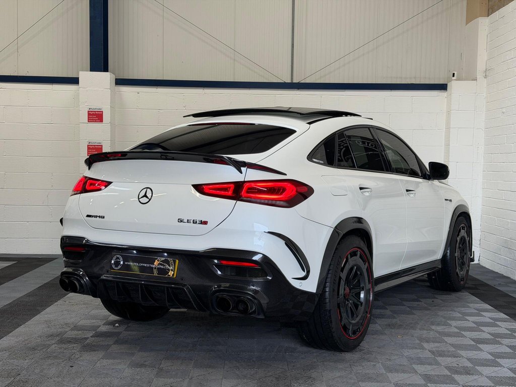 USED 2021 21 MERCEDES-BENZ GLE 4.0 GLE63h V8 BiTurbo MHEV AMG S Coupe 5dr Petrol Hybrid SpdS TCT 4MATIC+ Euro 6 (s/s) (612 ps) BRABUS|STAGE 2|FULL MB HISTORY