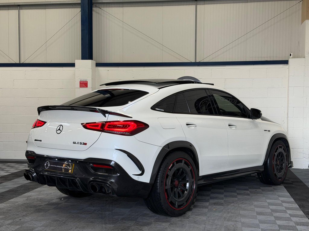 USED 2021 21 MERCEDES-BENZ GLE 4.0 GLE63h V8 BiTurbo MHEV AMG S Coupe 5dr Petrol Hybrid SpdS TCT 4MATIC+ Euro 6 (s/s) (612 ps) BRABUS|STAGE 2|FULL MB HISTORY