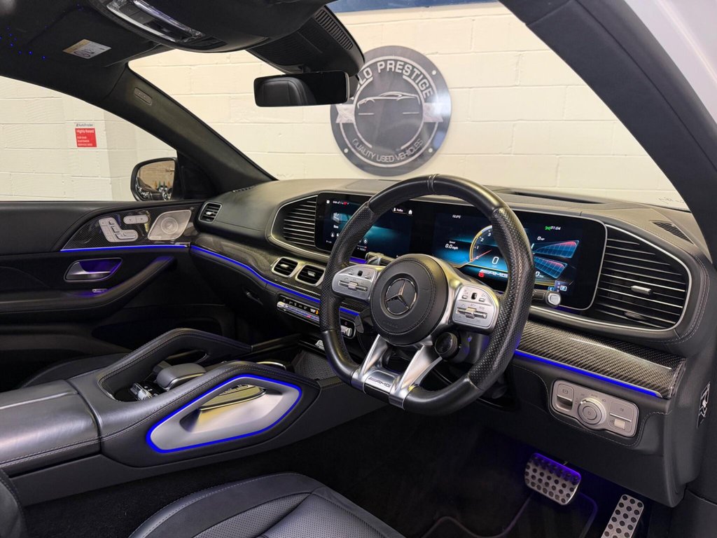 USED 2021 21 MERCEDES-BENZ GLE 4.0 GLE63h V8 BiTurbo MHEV AMG S Coupe 5dr Petrol Hybrid SpdS TCT 4MATIC+ Euro 6 (s/s) (612 ps) BRABUS|STAGE 2|FULL MB HISTORY
