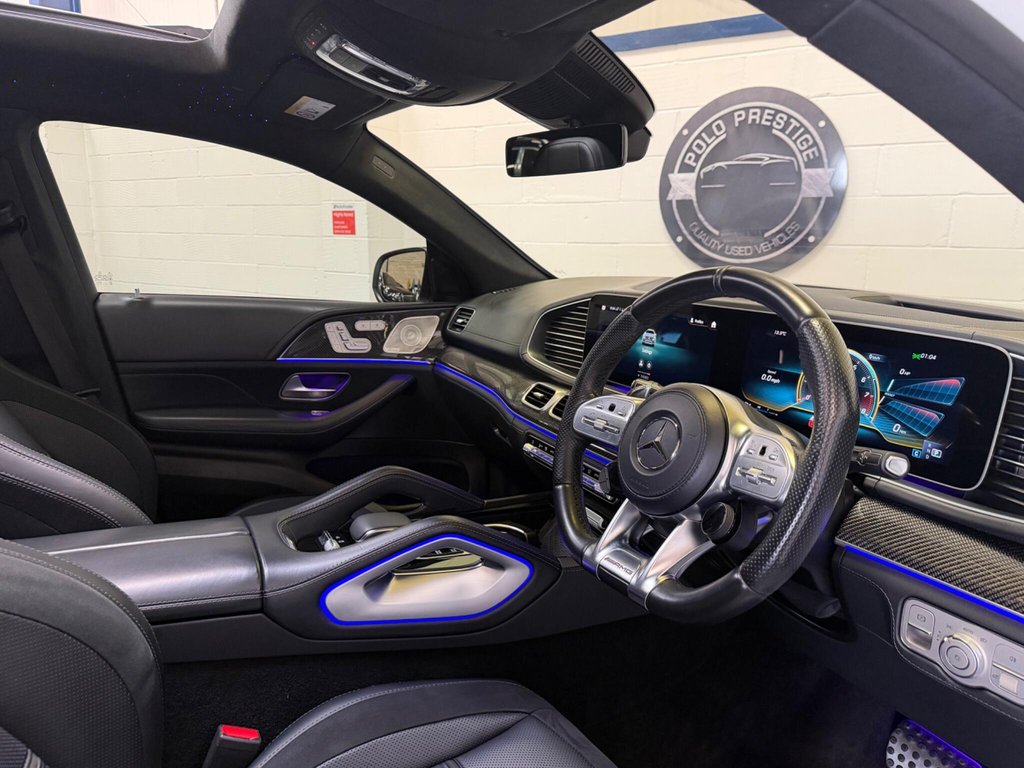 USED 2021 21 MERCEDES-BENZ GLE 4.0 GLE63h V8 BiTurbo MHEV AMG S Coupe 5dr Petrol Hybrid SpdS TCT 4MATIC+ Euro 6 (s/s) (612 ps) BRABUS|STAGE 2|FULL MB HISTORY