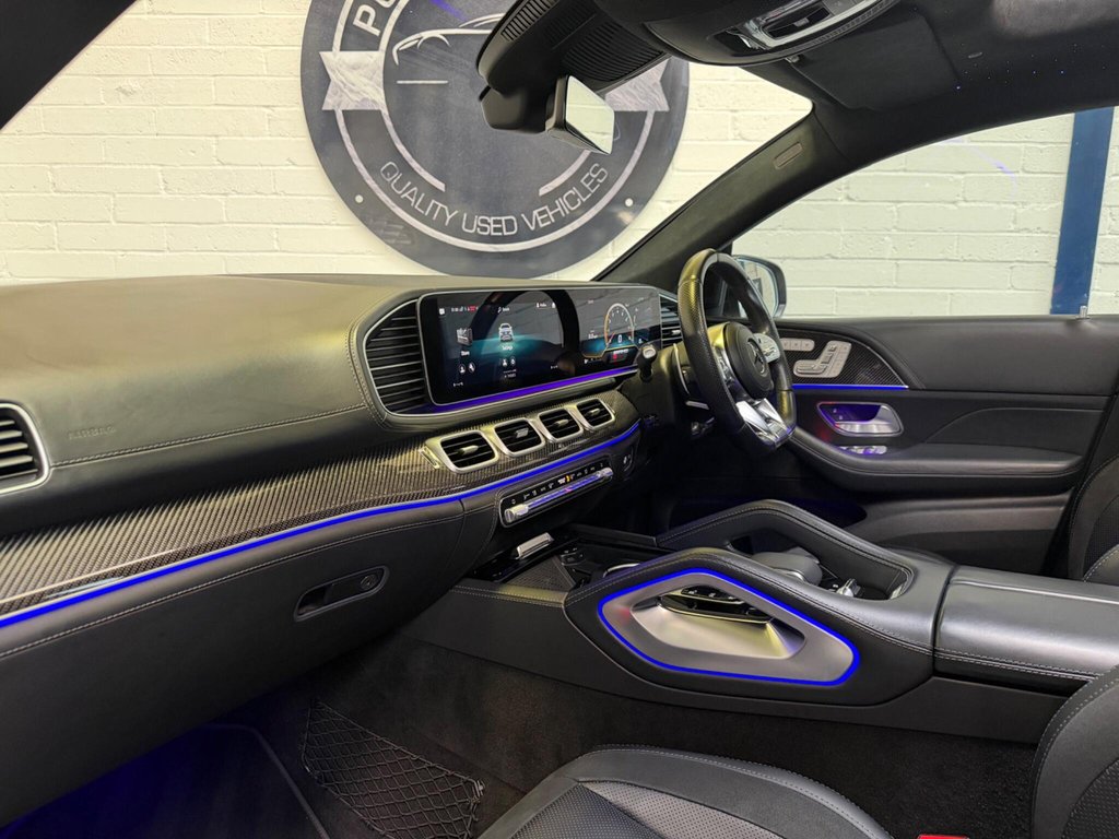 USED 2021 21 MERCEDES-BENZ GLE 4.0 GLE63h V8 BiTurbo MHEV AMG S Coupe 5dr Petrol Hybrid SpdS TCT 4MATIC+ Euro 6 (s/s) (612 ps) BRABUS|STAGE 2|FULL MB HISTORY