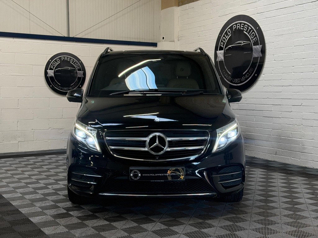 USED 2017 17 MERCEDES-BENZ V CLASS 2.2 V250d AMG Line G-Tronic+ Euro 6 (s/s) 5dr 8 Seat XLWB FULL VIP CONVERSION|TV|JET