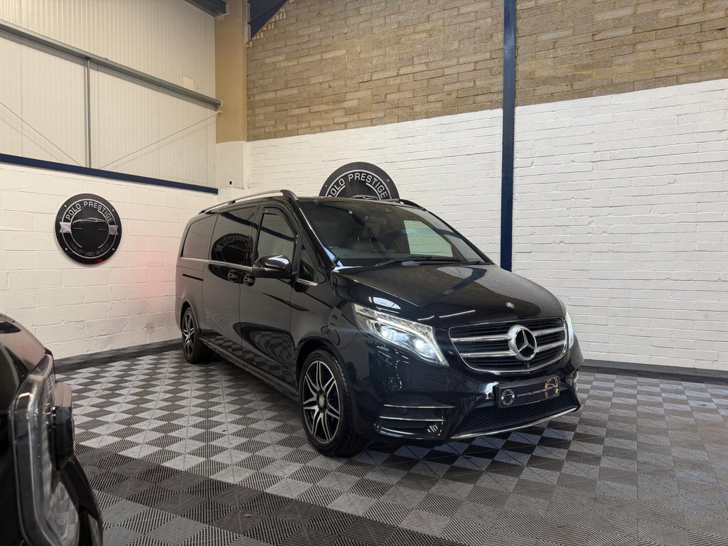 USED 2017 17 MERCEDES-BENZ V CLASS 2.2 V250d AMG Line G-Tronic+ Euro 6 (s/s) 5dr 8 Seat XLWB FULL VIP CONVERSION|TV|JET