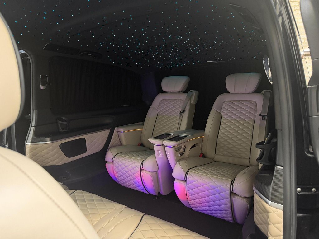 USED 2017 17 MERCEDES-BENZ V CLASS 2.2 V250d AMG Line G-Tronic+ Euro 6 (s/s) 5dr 8 Seat XLWB FULL VIP CONVERSION|TV|JET