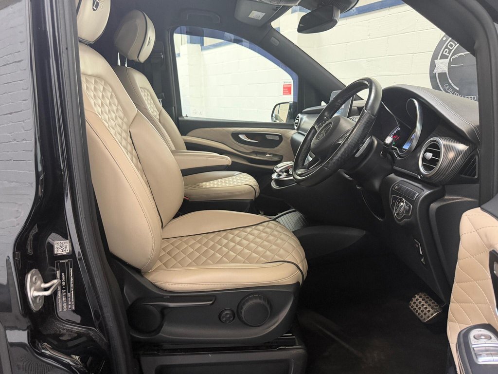 USED 2017 17 MERCEDES-BENZ V CLASS 2.2 V250d AMG Line G-Tronic+ Euro 6 (s/s) 5dr 8 Seat XLWB FULL VIP CONVERSION|TV|JET