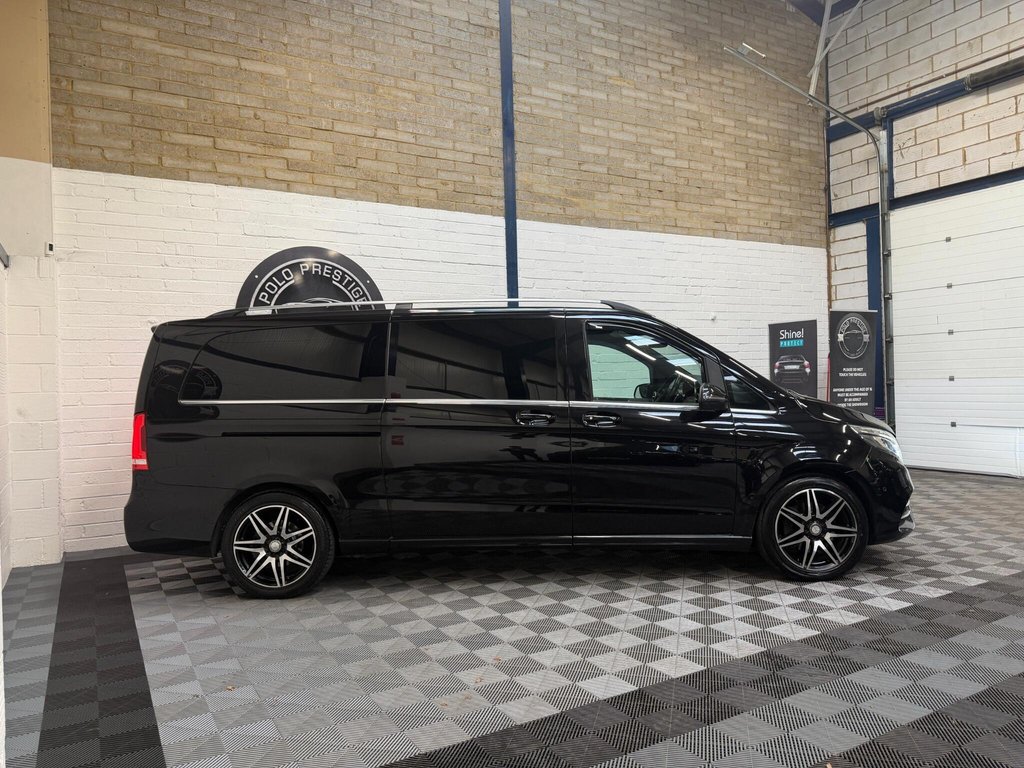 USED 2017 17 MERCEDES-BENZ V CLASS 2.2 V250d AMG Line G-Tronic+ Euro 6 (s/s) 5dr 8 Seat XLWB FULL VIP CONVERSION|TV|JET