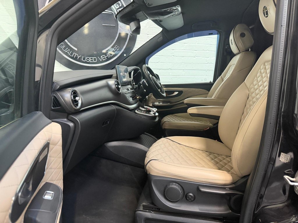 USED 2017 17 MERCEDES-BENZ V CLASS 2.2 V250d AMG Line G-Tronic+ Euro 6 (s/s) 5dr 8 Seat XLWB FULL VIP CONVERSION|TV|JET